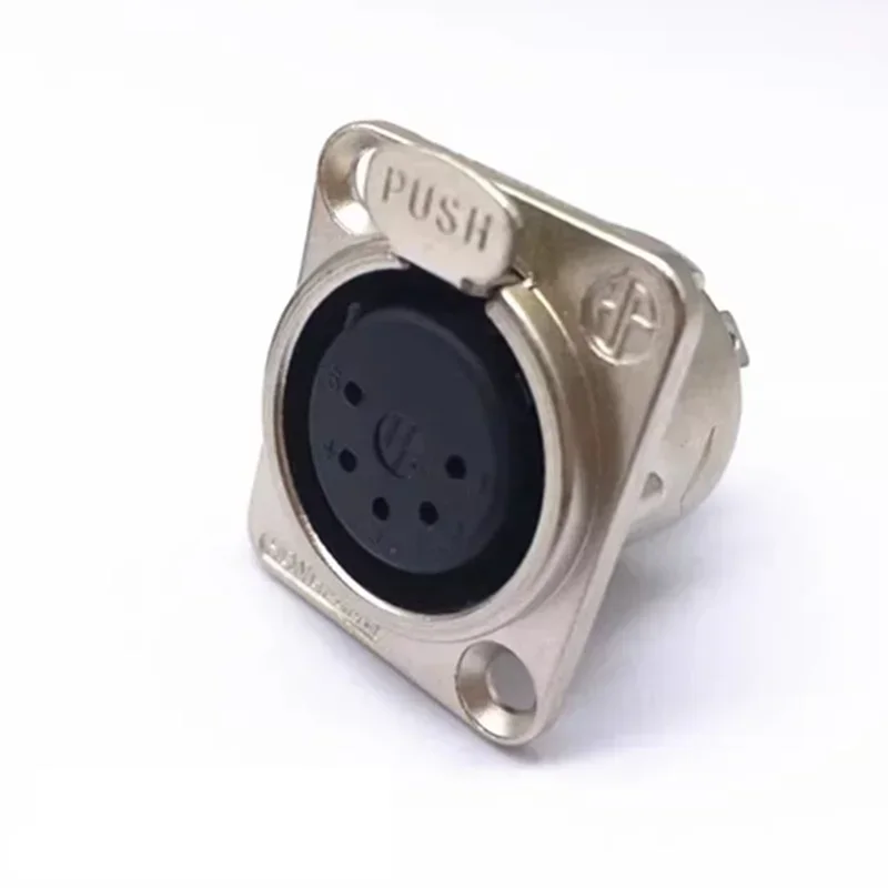 XLR Connector Set | 3/4/5 Pin Male & Female Plugs | Gold-Plated Copper Audio Sockets - Thumbnail 3