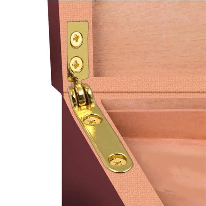 Jewelry Box Hinges | Gold Metal Zinc Alloy 30x20x6mm | Miniature Furniture Tool Accessories - Thumbnail 3