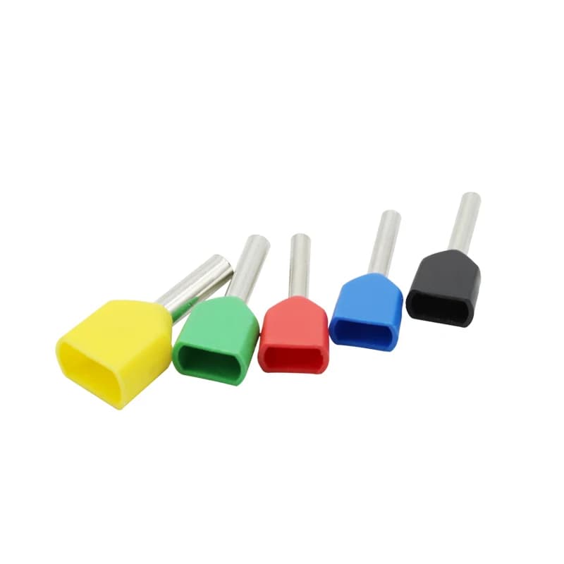 Insulated Ferrules | 100-Piece Red Copper Terminal Set | Secure Wire Connectors - Thumbnail 6