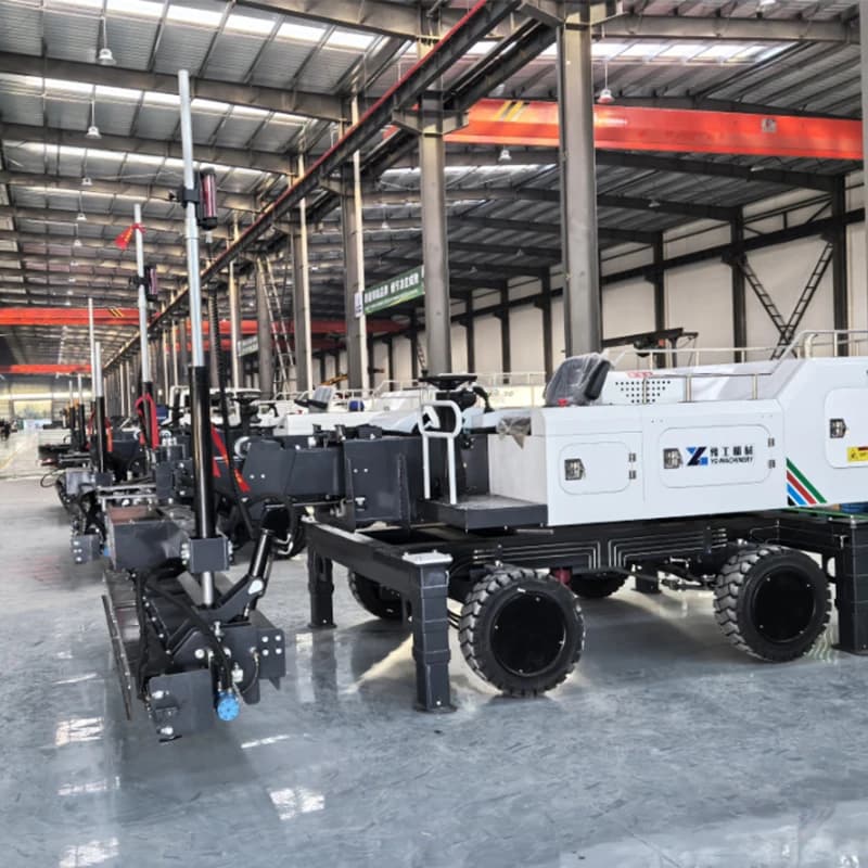 Laser Screeding Machine | 4WD Hydraulic System | Telescopic Arm for Precision Concrete Leveling - Thumbnail 6