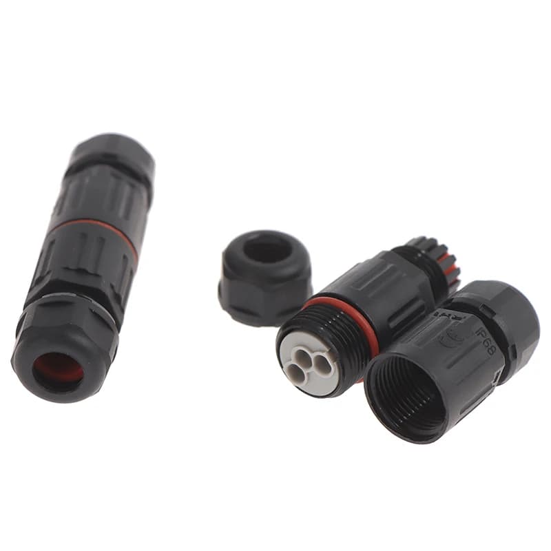 Industrial-Grade Waterproof Electrical Connector | IP68 Submersible & Dustproof Plug & Socket - Thumbnail 2