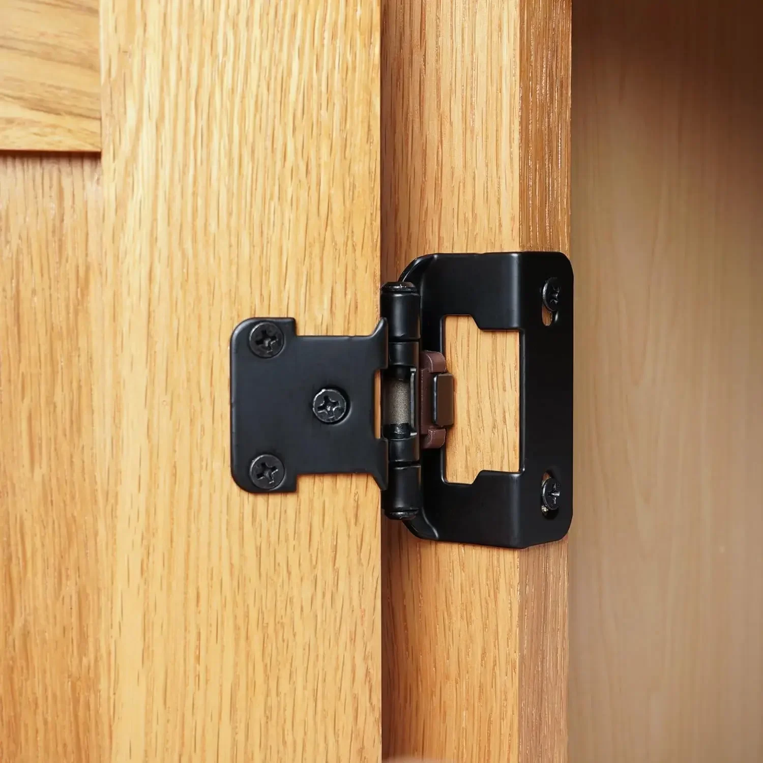 Heavy-Duty 1/2 Cabinet Hinges | Full Overlay & Frameless Design | Soft Close European Style - Thumbnail 5