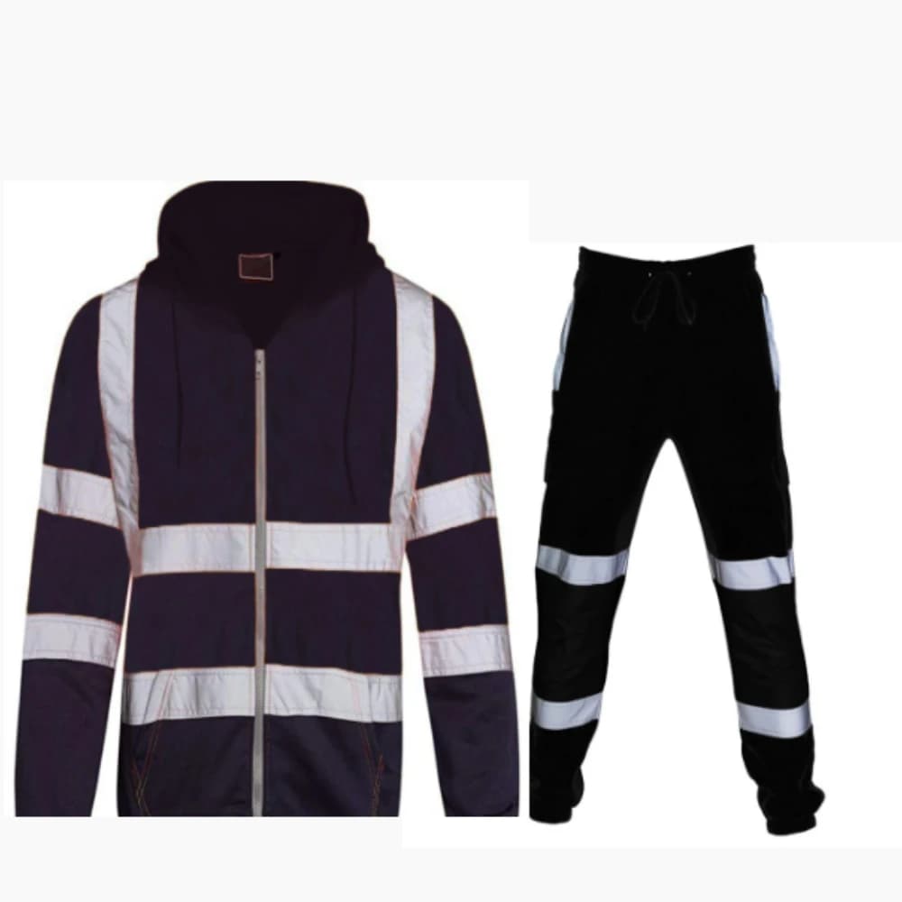 Reflective Workwear Set | High-Visibility Safety Suit | Industrial Grade - Thumbnail 3