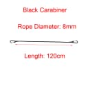 Balck 120CM Dia 8mm