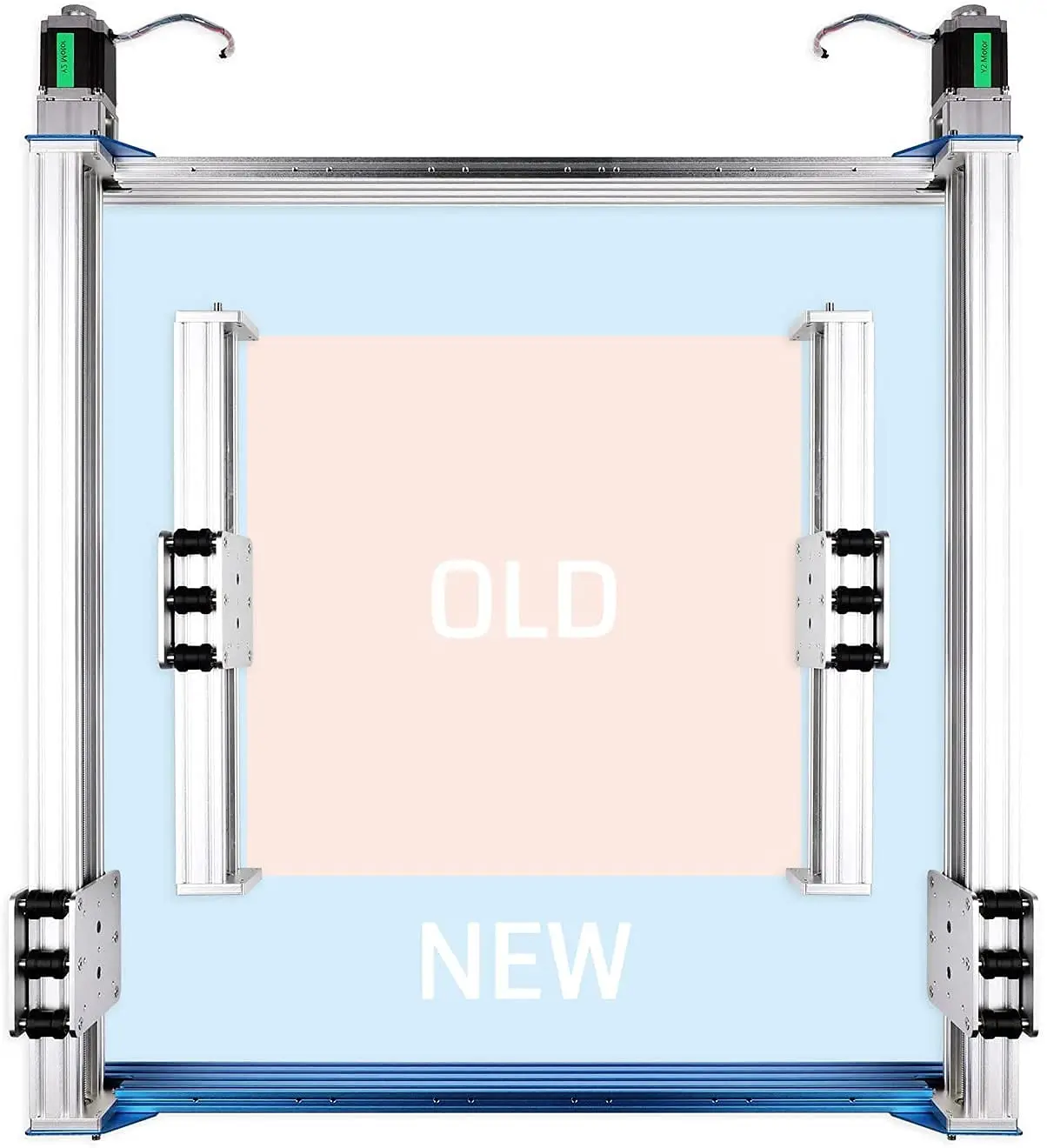 CNC Router Extension Kit | 24 x 24 XY-Axis Upgrade for PROVerXL 4030 - Thumbnail 6