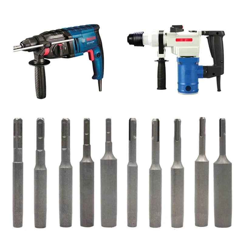 SDS Ground Rod Driver | For 5/8 & 3/4 Rods | Hardened Steel Impact Drill Tool - Thumbnail 3