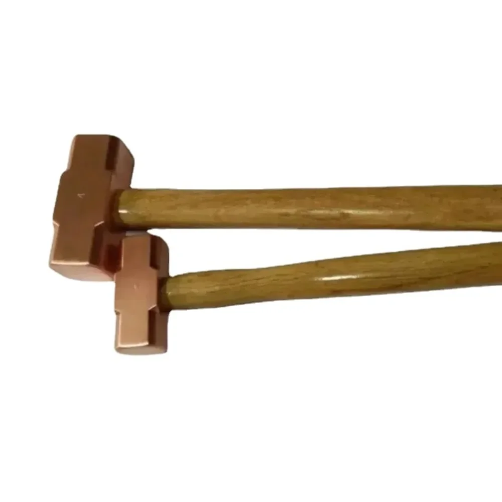 Heavy-Duty Copper Hammer | Professional Construction & Hardware Tool | Powerful Multifunctional Striking Accessory - Thumbnail 2
