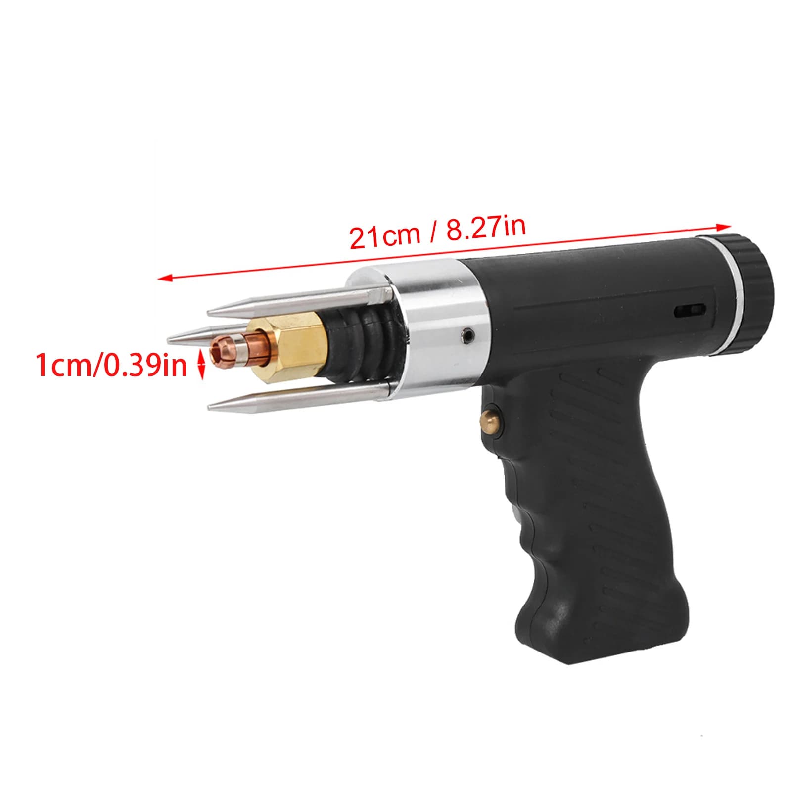 Capacitor Discharge Stud Welding Gun | M3-M10 Collet Kit | Heavy-Duty Metal Fabrication Tool - Thumbnail 4
