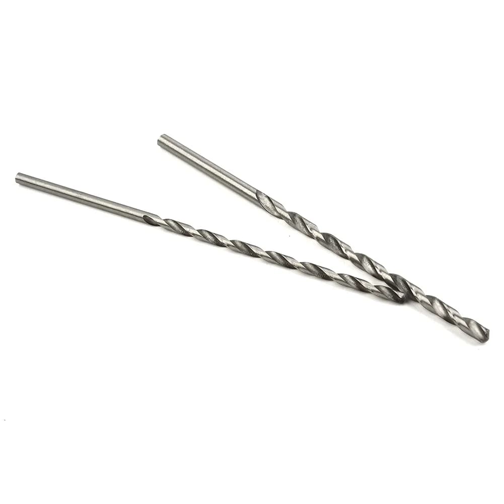 Long HSS Drill Bits | 150mm Length | 5-Piece Set for Wood, Aluminum & Plastic - Thumbnail 4