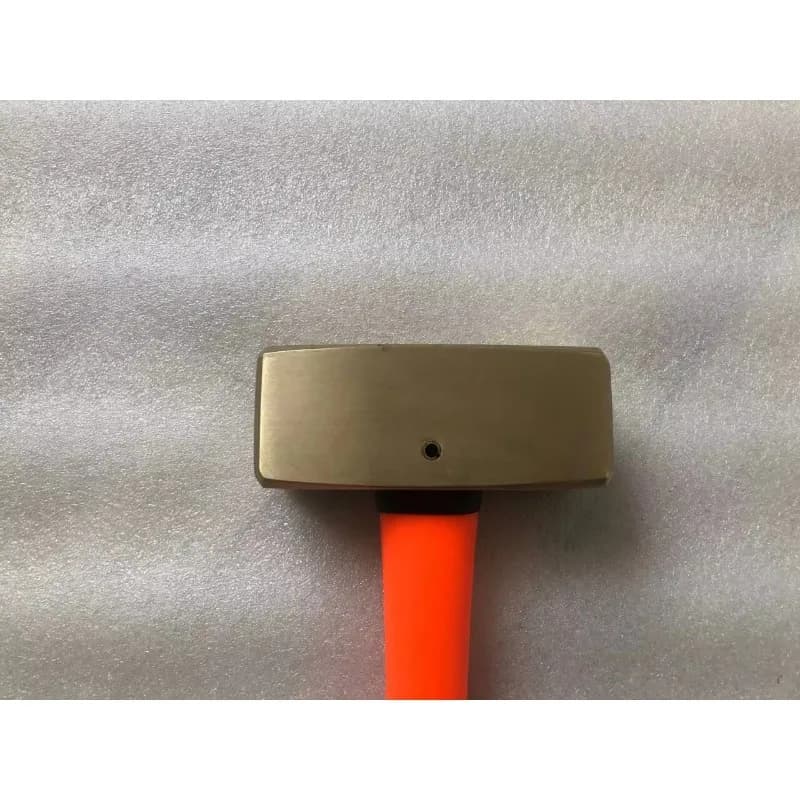 1kg Copper Sledge Hammer | Non-Sparking Safety Tool | Fiberglass Handle for Hazardous Areas - Thumbnail 5