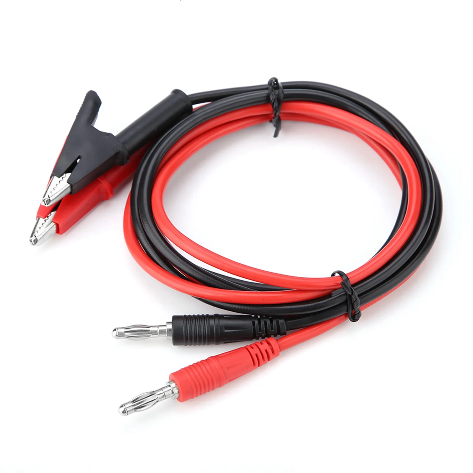Test Lead Set | Silicone-Banana Probe Cables with Alligator Clips | P1040 - Thumbnail 4