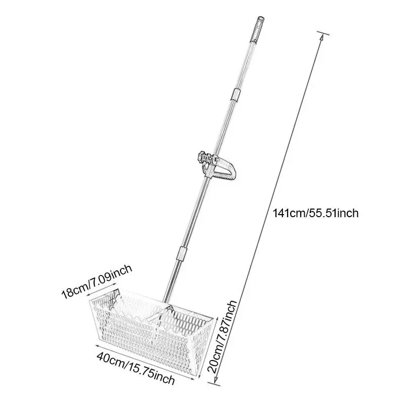 Handle Sand Sift Rake | Easy-Grip Handheld Soil Sifter | Garden & Beach Sand Tool - Thumbnail 4