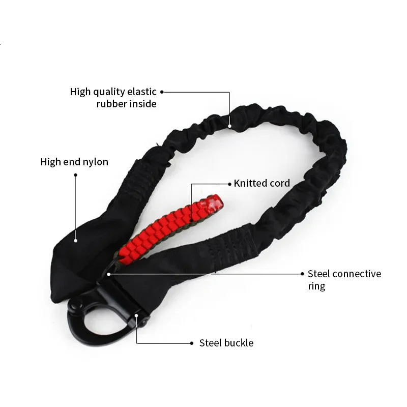 Quick-Release Rifle Sling | Tactical Nylon Strap for Hunting & Outdoor Protection - Thumbnail 5
