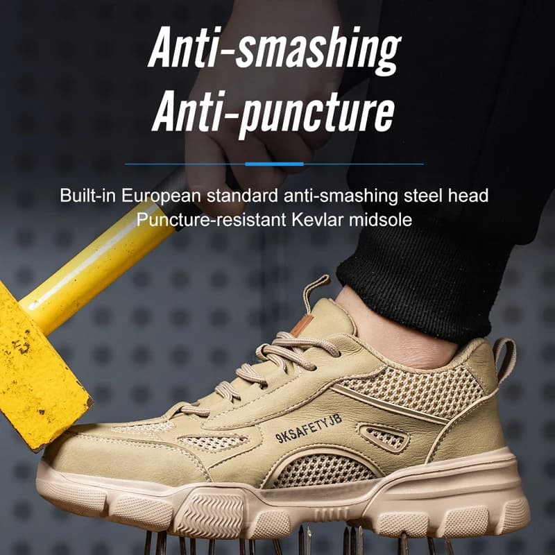Toe Work Boots | Indestructible Safety Sneakers | Unisex Sport Style - Thumbnail 2