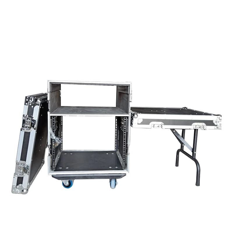 12U/16U Rack Mount Cabinet | Heavy-Duty Audio & AV Equipment Enclosure | Ventilated Rack Case - Thumbnail 3