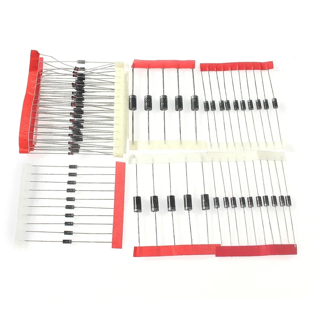 Schottky & Rectifier Diode Kit | 1N4007, 1N5819, 1N5408 | Fast Switching for Electronics Repair - Thumbnail 5