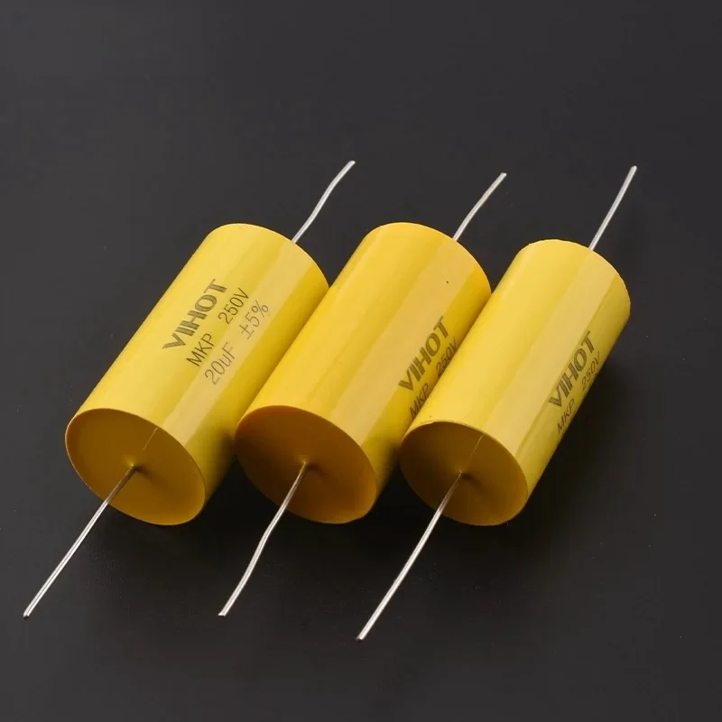 High-Fidelity MKP Film Crossover Capacitor | 0.47-47uF Range | 250V Axial Design for Tweeter Audio - Thumbnail 4