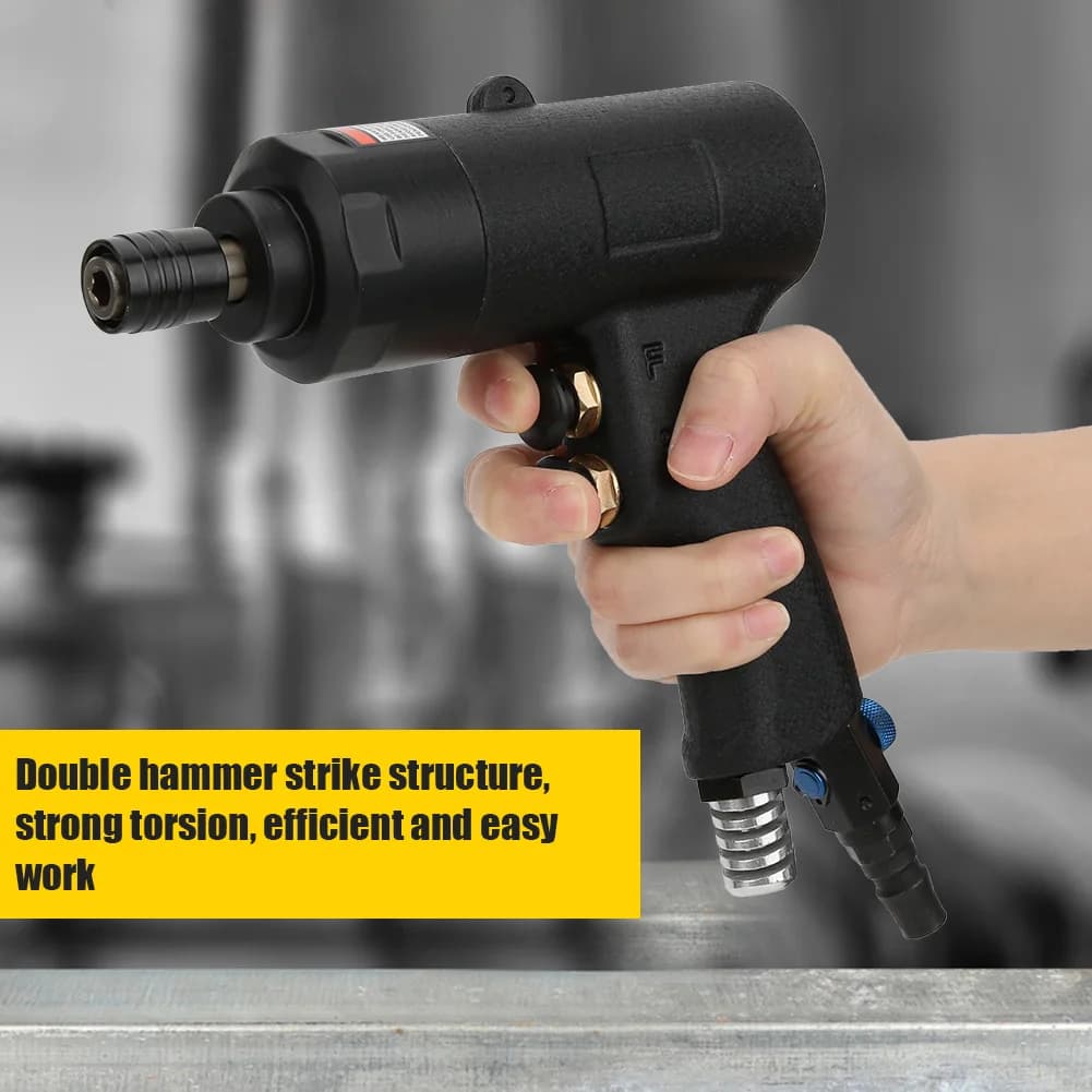 Pneumatic Impact Screwdriver | Industrial-Grade Air Tool for Heavy-Duty Fastening - Thumbnail 3