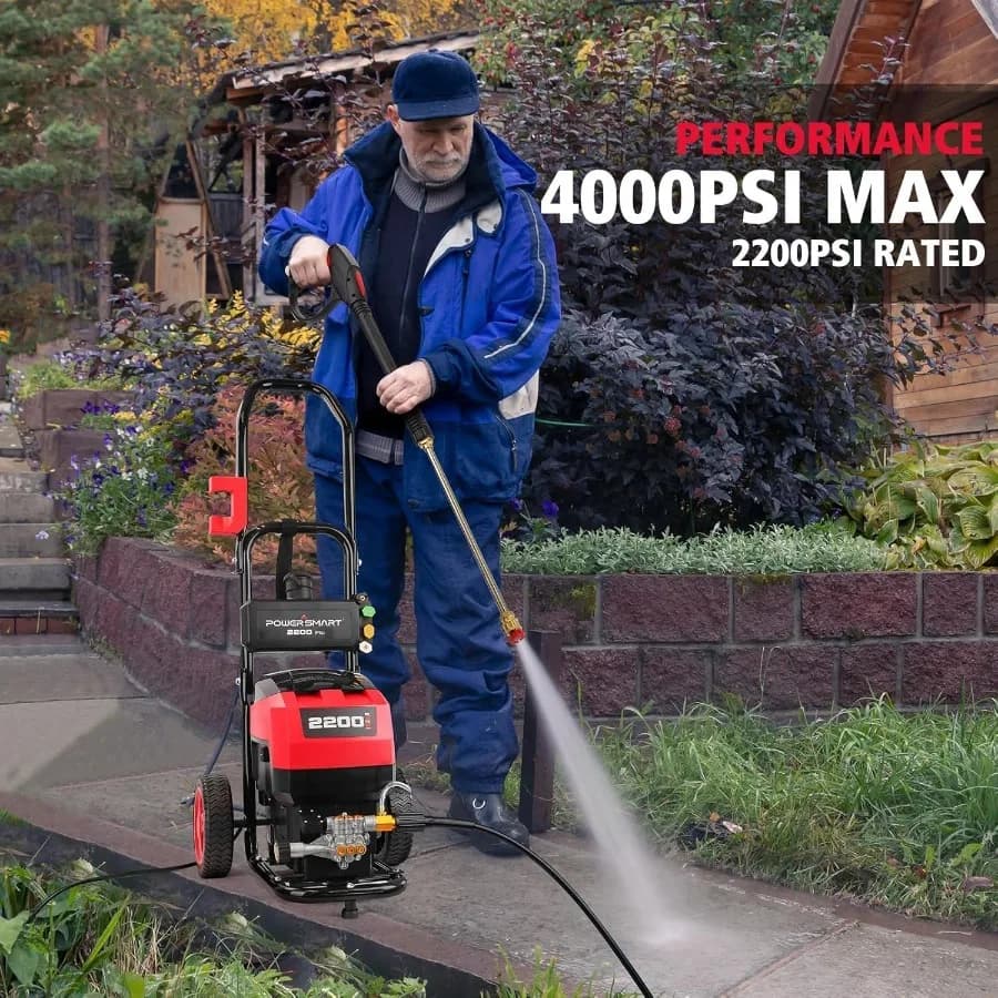 Pressure Washer | 4000 PSI, 1.8 GPM | Professional Outdoor Cleaning - Thumbnail 2