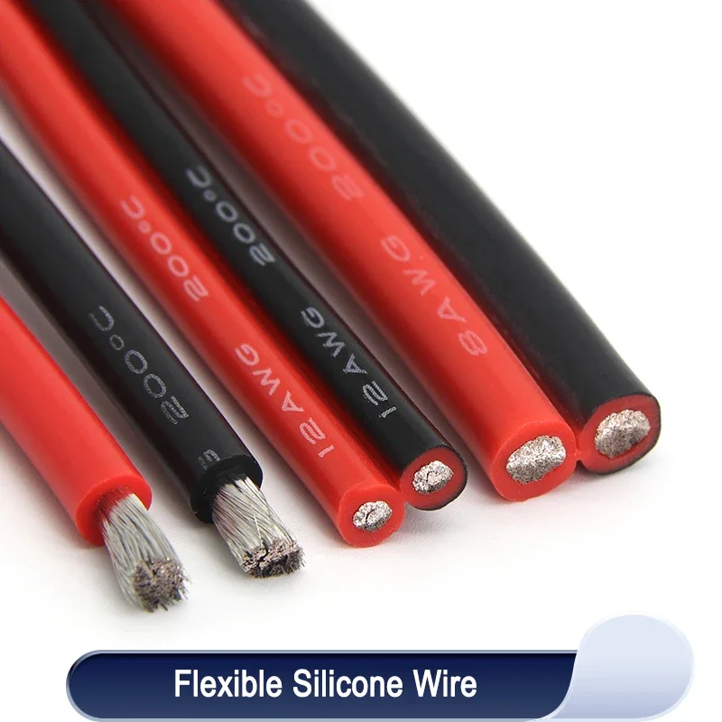 Automotive Battery Cable | 2-26 AWG Heat-Resistant Silicone Wire | Flexible Power Line - Thumbnail 2