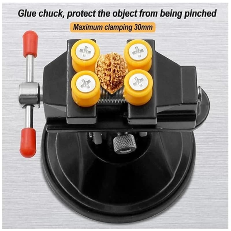 Bench Vice | 360° Rotating Head | For Engraving & Drilling - Thumbnail 3