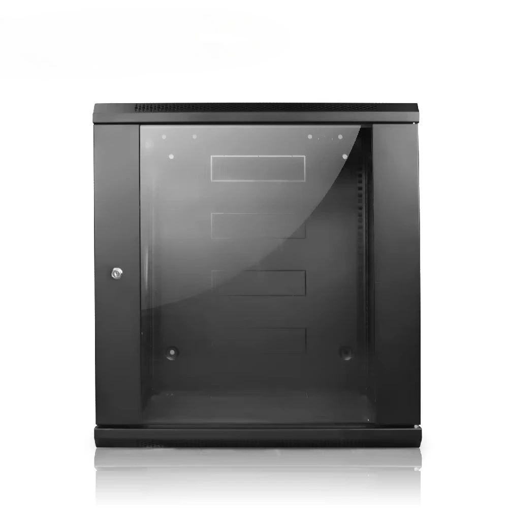 Wall-Mounted Server Rack Cabinet | Full-Access Steel Frame | Secure Network Assembly - Thumbnail 2