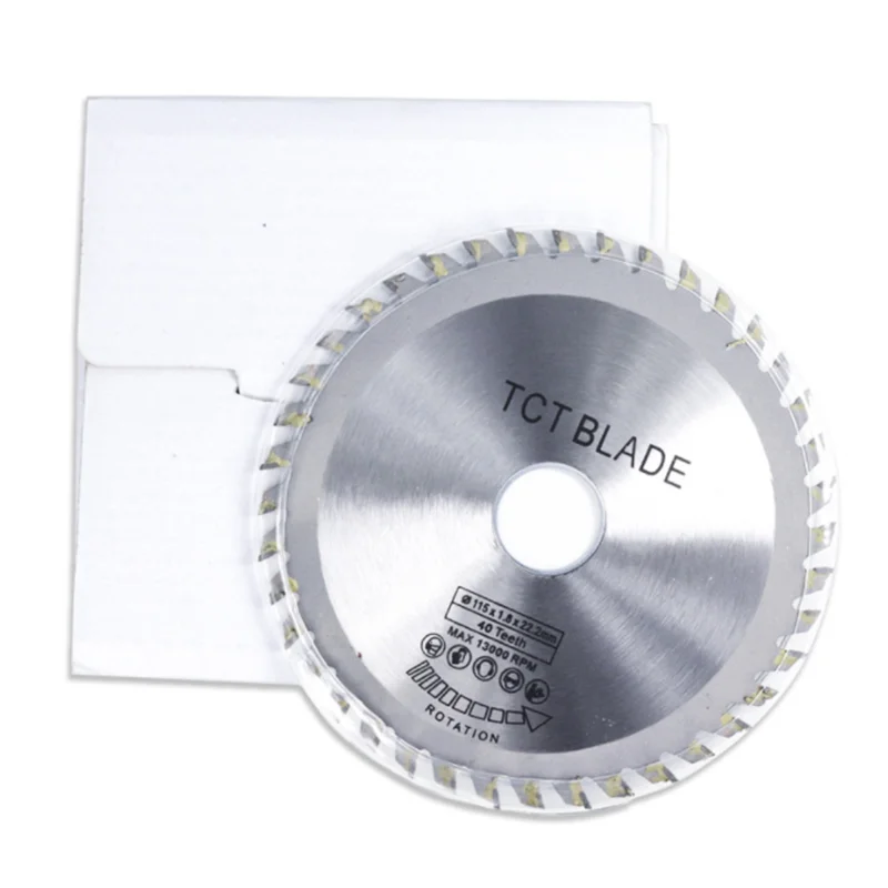 115mm Circular Saw Blade | 40-Tooth Wood Cutting | 22.2mm Arbor - Thumbnail 6