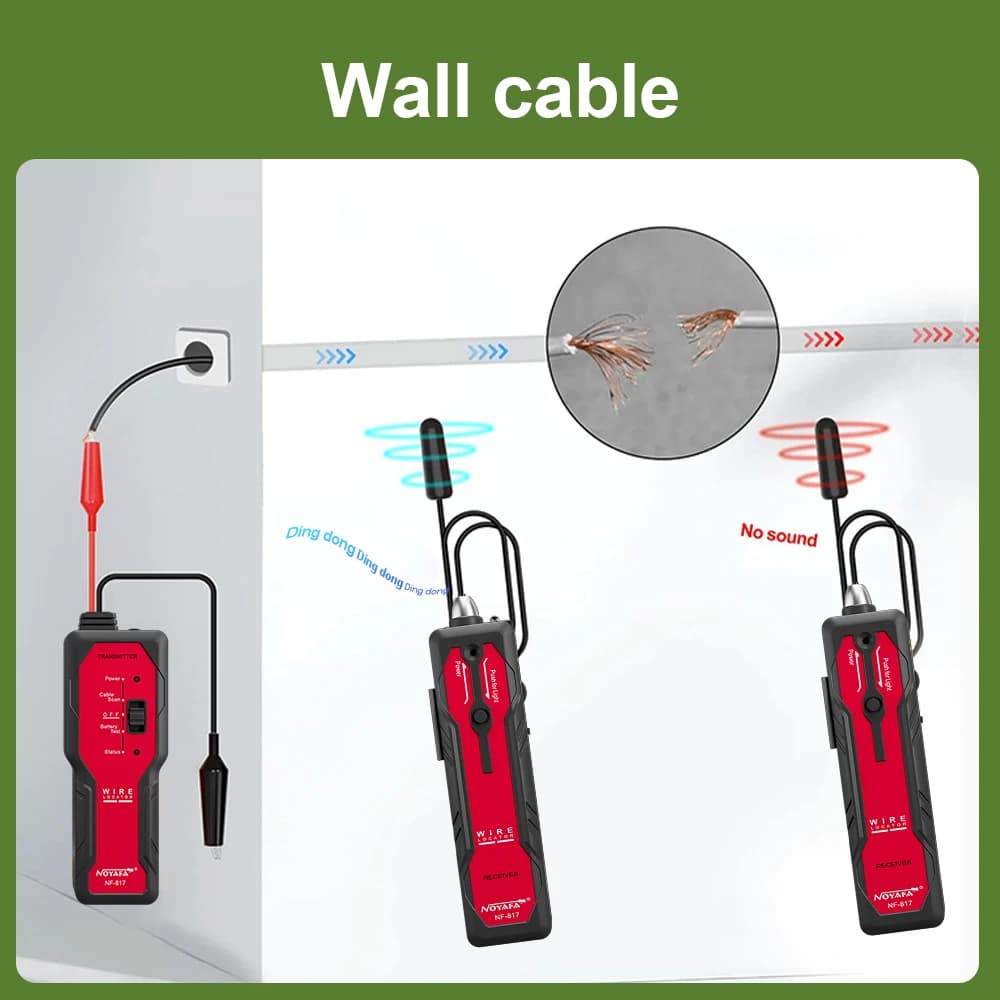Underground Cable Locator | Visual Fault Wire Tracer | Anti-Interference Cable Tester - Thumbnail 5