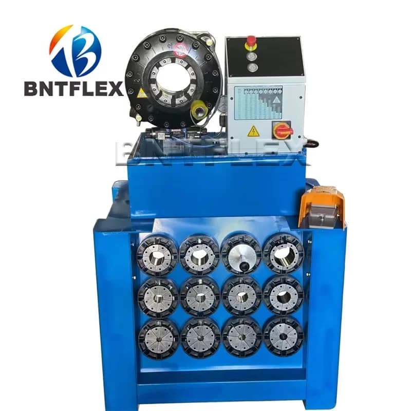 2.5 Hydraulic Hose Crimping Machine | 13-Die Kit for Industrial & Workshop Use - Thumbnail 3