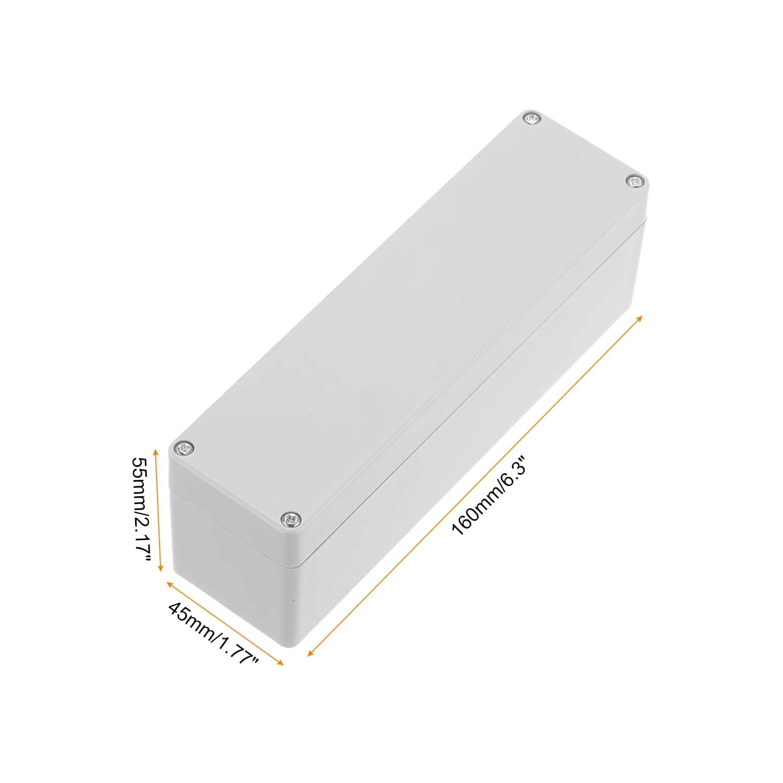 Electrical Junction Box Set | 4-Piece ABS Enclosure Kit | Dustproof & Secure Wiring Solution - Thumbnail 2