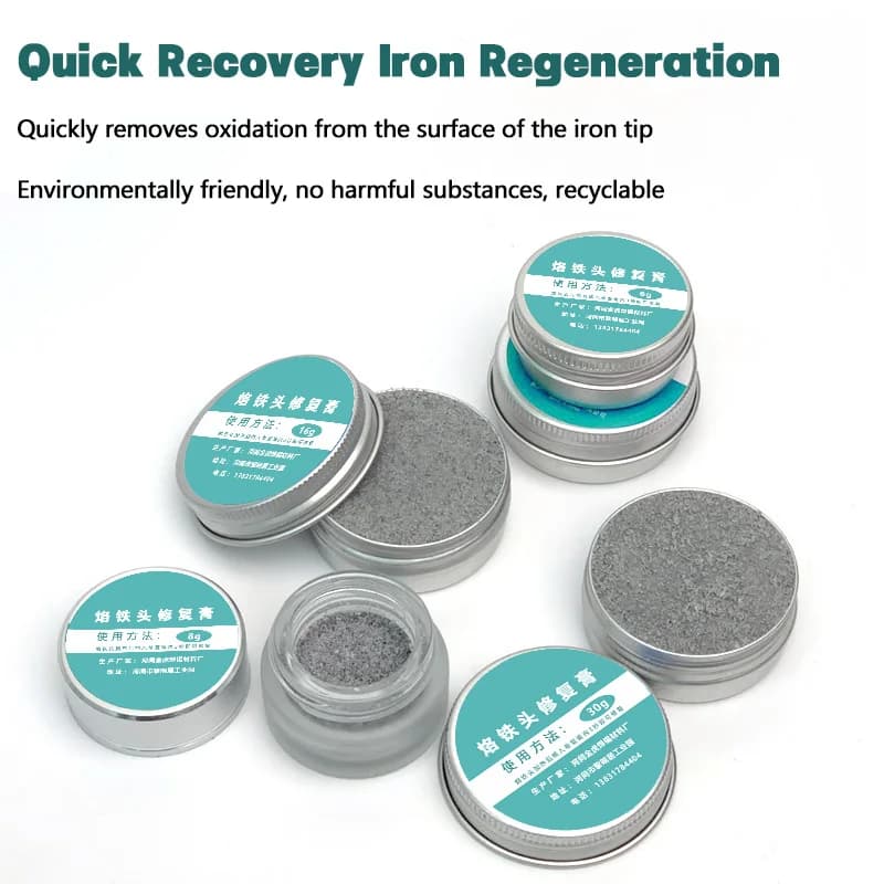 Soldering Tip Cleaner & Restorer | Non-Stick Oxide Removal Paste | Enhances Welding Efficiency - Thumbnail 3