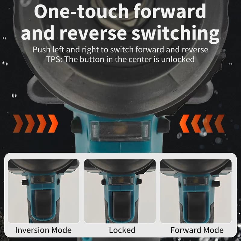 Makita DTW700 18V Brushless Impact Wrench | High-Torque Cordless Power Tool for Professionals - Thumbnail 4