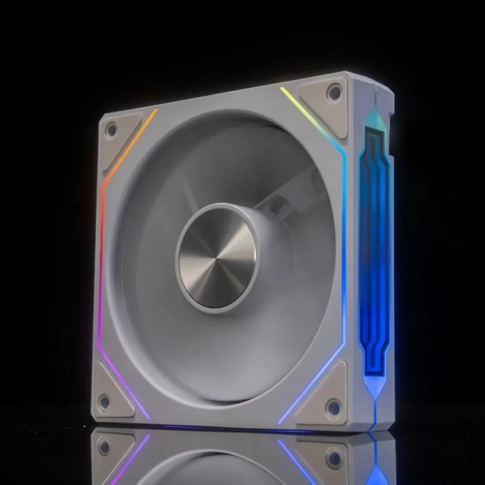 4RS ARGB 120mm PC Case Fan | Infinity Mirror Lighting | PWM Speed Control & Motherboard Sync - Thumbnail 3