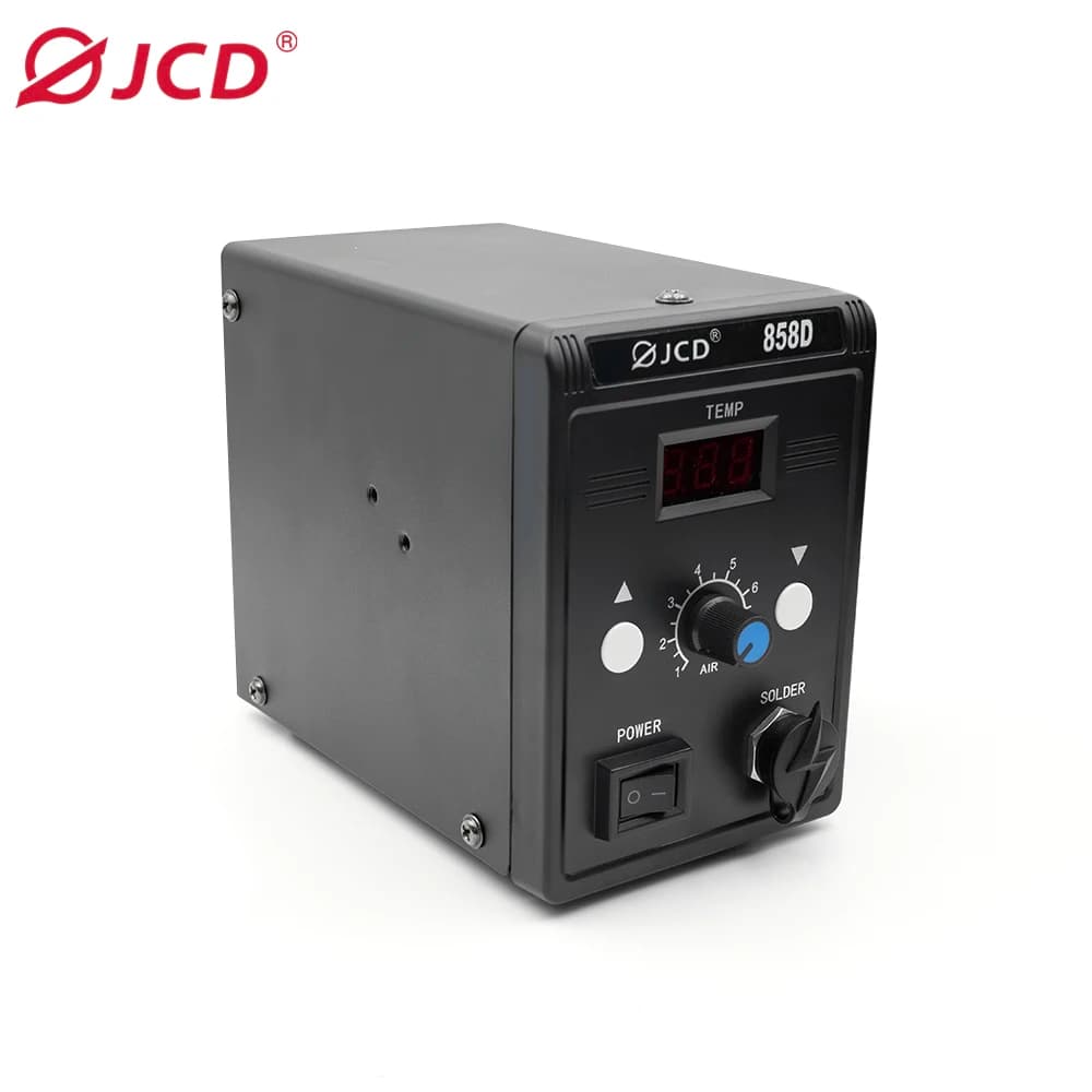 Hot Air Rework Station | Digital Temp Control | 700W 110V/220V for SMD/SMT - Thumbnail 4