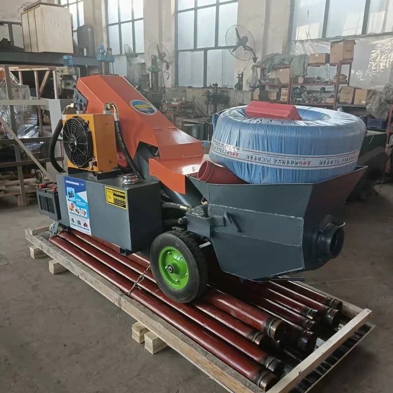 Concrete Mixer Pump | Trailer-Mounted Grouting System | High-Efficiency Construction Machinery - Thumbnail 5