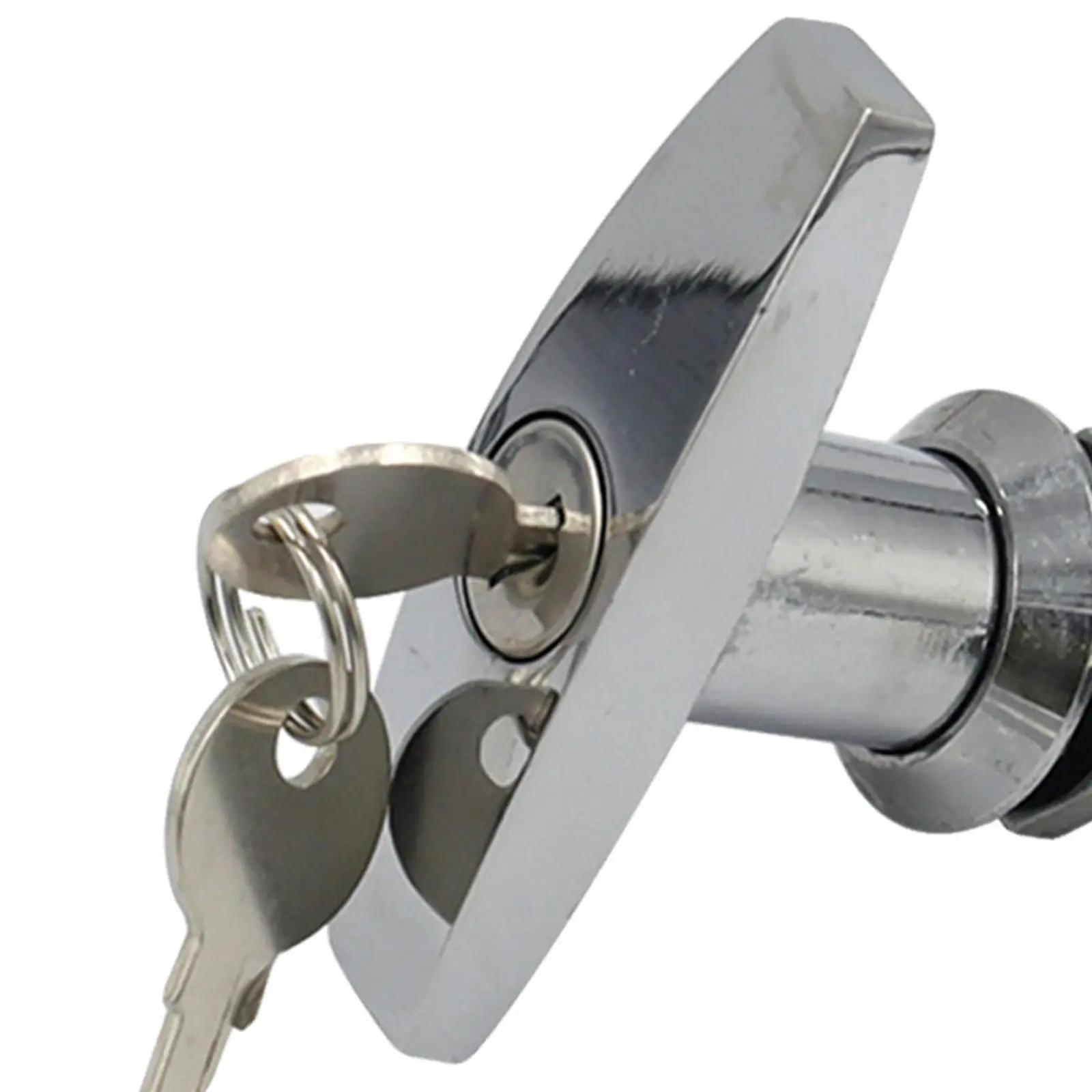 Anti-Theft T-Shape Handle Lock with Keys Garage Door RV Tool - Premium Tools & Hardware > Fasteners with professional quality and features