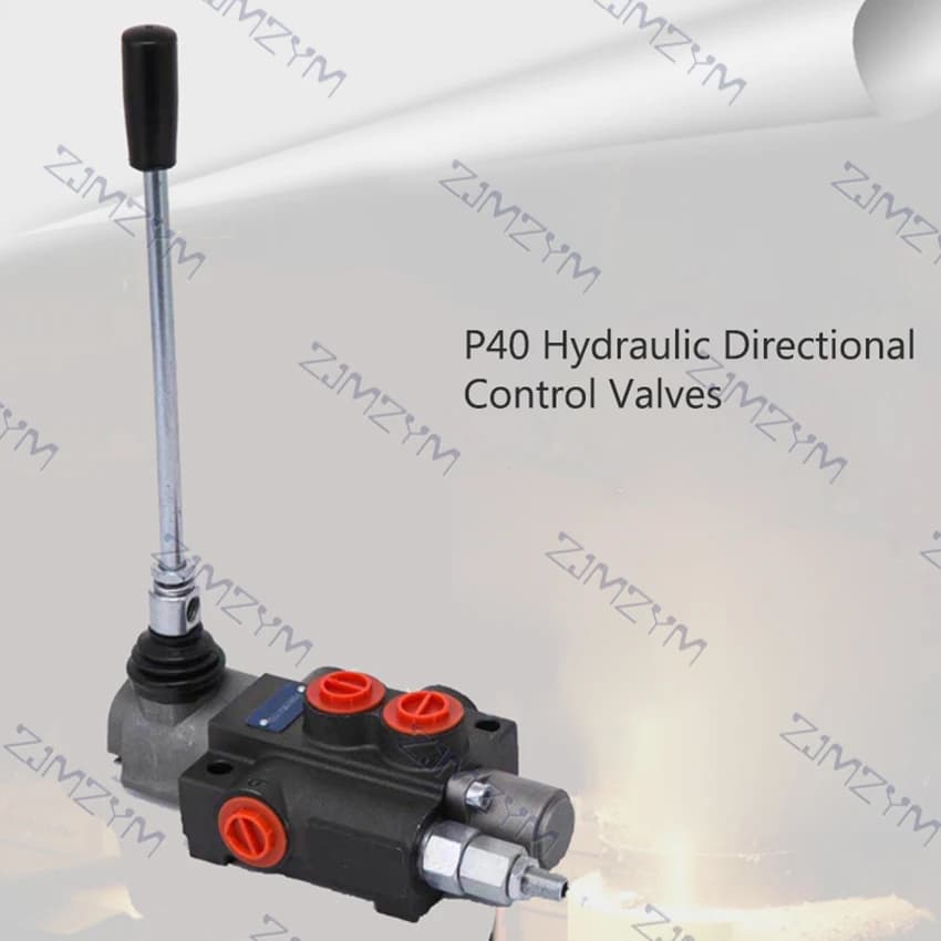 Hydraulic Directional Control Valve | 40L/min Flow | P40 Series Reversing & Speed Control - Thumbnail 2