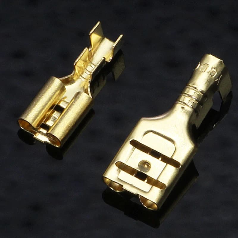 Spade Terminal Kit | Insulated Crimp Connectors | 2.8/4.8/6.3mm Assorted Sizes - Thumbnail 2