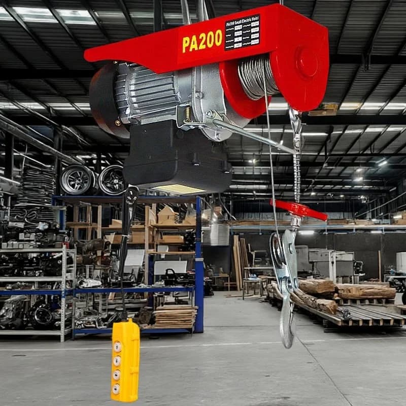 300kg Electric Hoist | 220V Heavy-Duty Winch for Garage & Warehouse Lifting - Thumbnail 5