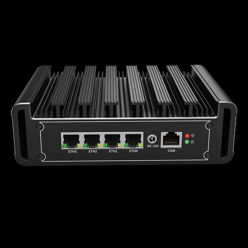 Firewall & Home Server Appliance | Intel N100 | 4x 2.5G LAN | Fanless Silent Design - Thumbnail 3