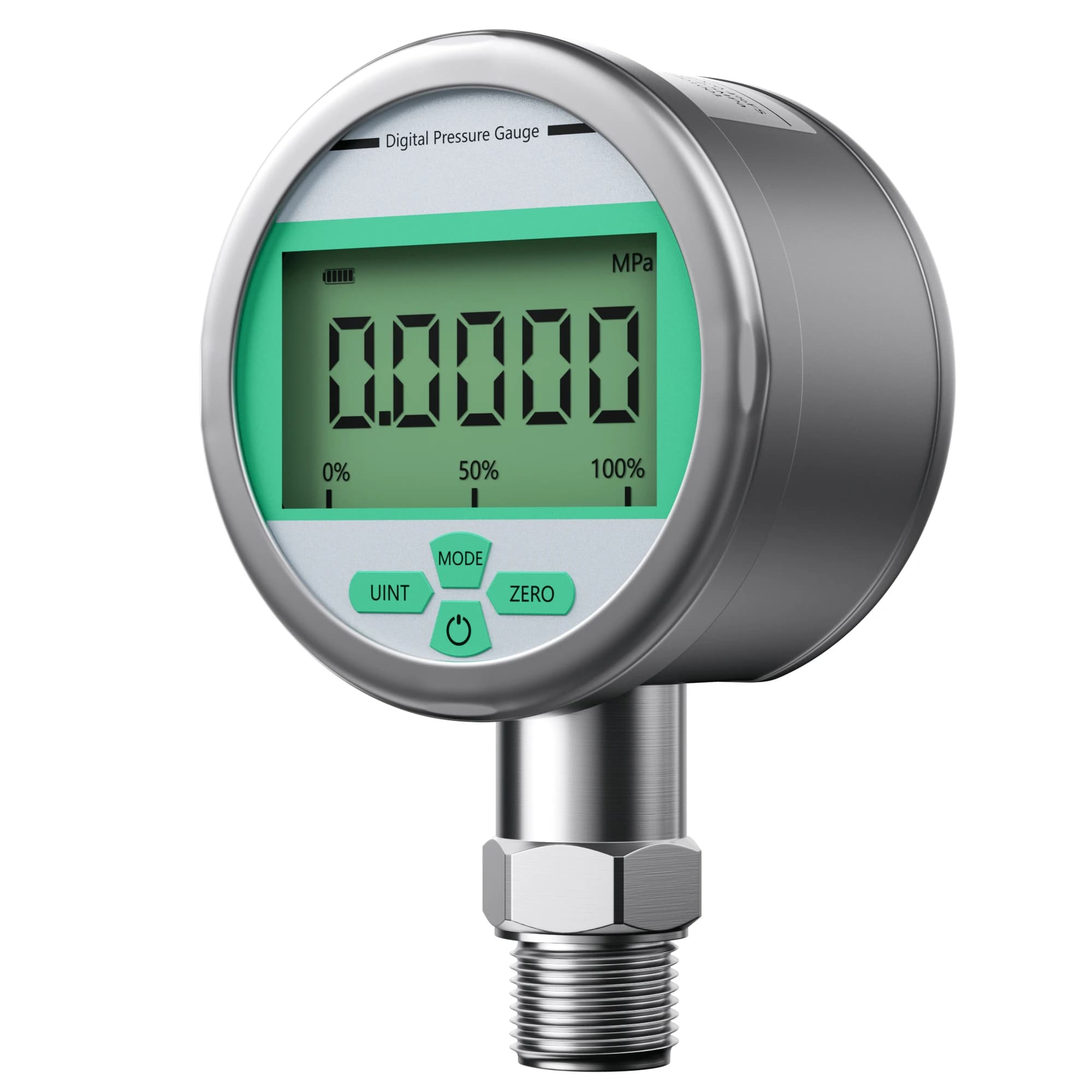 Digital Pressure Gauge | 400-600 Bar Range | Multi-Fluid Compatible for Oil, Water & Fuel - Thumbnail 5