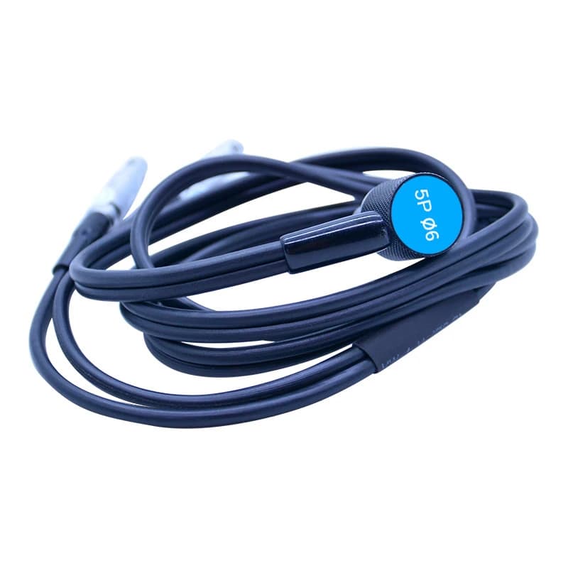 Ultrasonic Thickness Gauge Probe - 5MHz, 6mm & 10mm Diameter Transducer Cable - Thumbnail 2