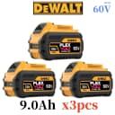 60V 9.0Ah x3pcs
