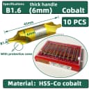 B1.6 (6mm) Cobalt