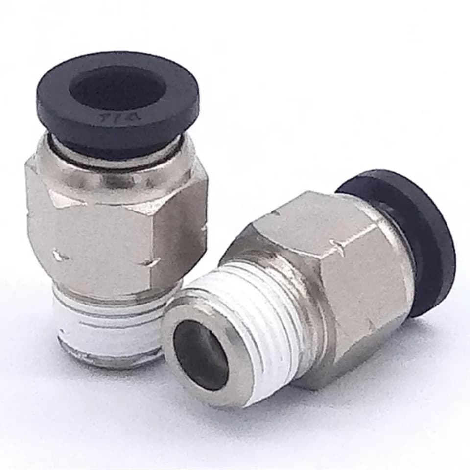 Hose Fitting | Quick Release Push to Connect | 1/4 NPT Elbow - Thumbnail 4