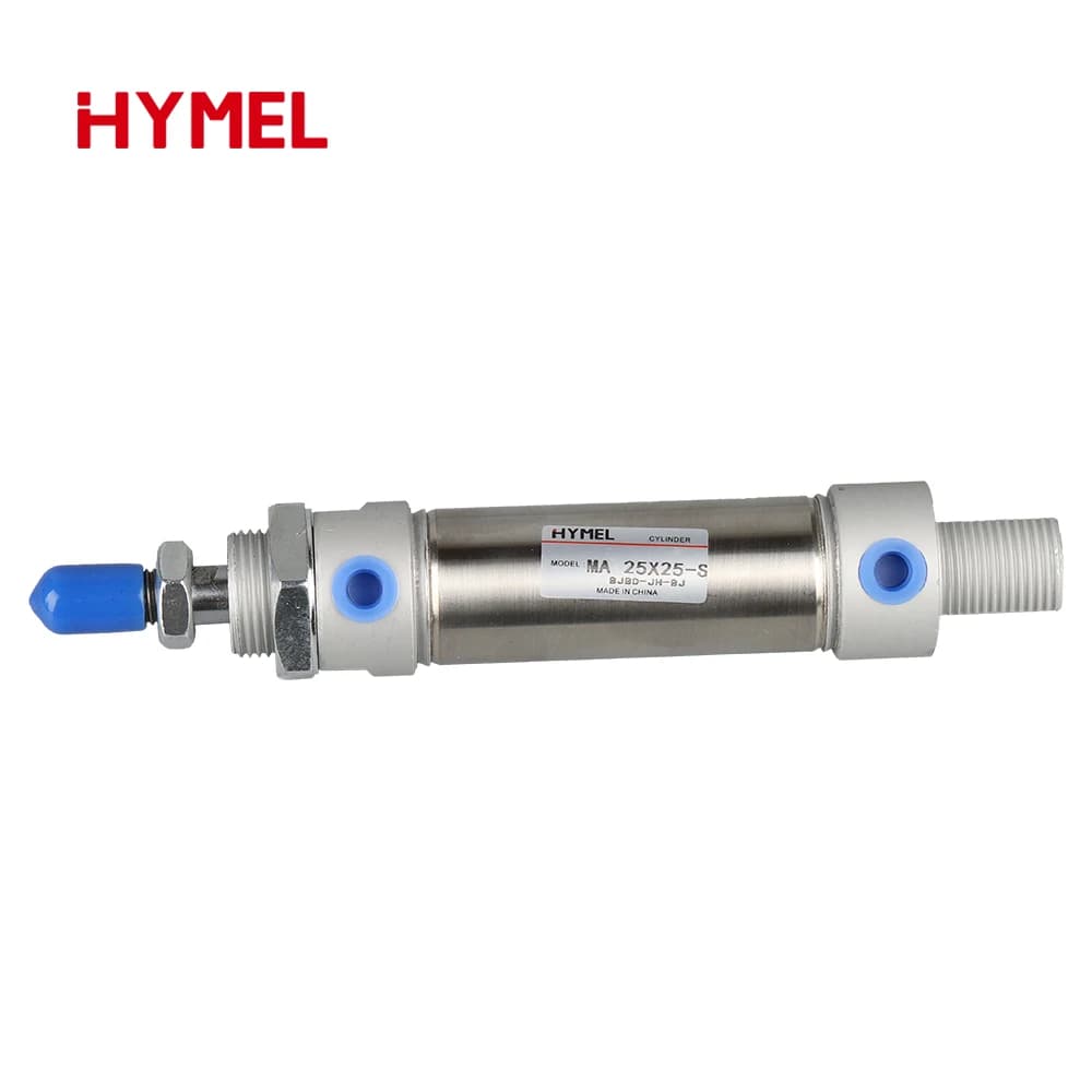 MA Series Pneumatic Cylinder | Double-Action with Magnet | 16-40mm Bore, 25-175mm Stroke - Thumbnail 4