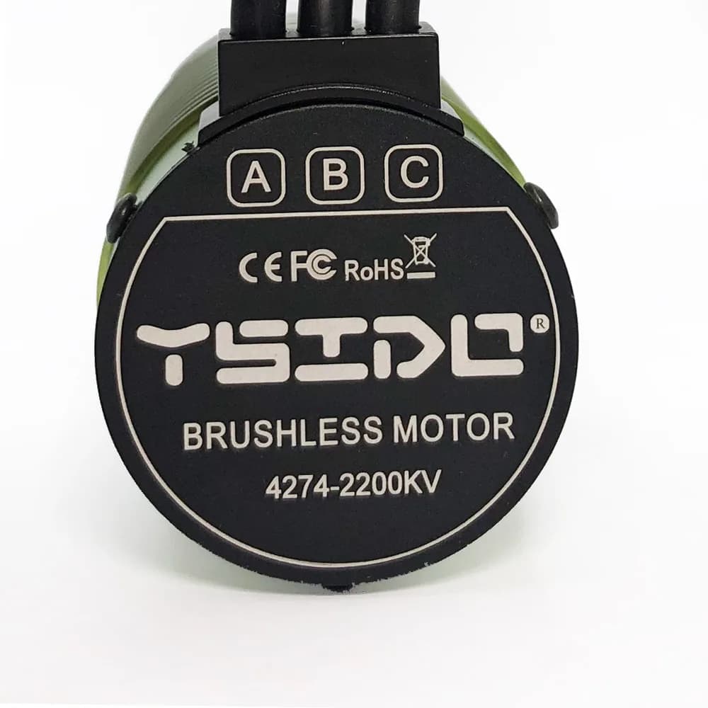 High-Performance Brushless Motor | 4274 800-3600KV | For ARRMA TRAXXAS RC Cars & Boats - Thumbnail 6