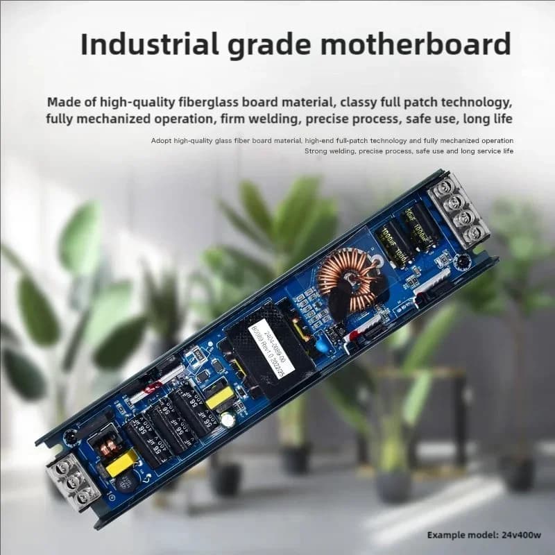 LED Power Supply | 60W-400W 12V/24V Driver for LED Strip Lighting | Dimmable Transformer - Thumbnail 6