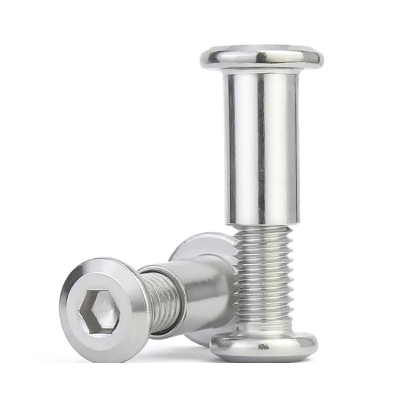 304 Stainless Steel Cap Nut Set | Hex & Socket Head Screws | M2-M10 Furniture Connectors - Image 1