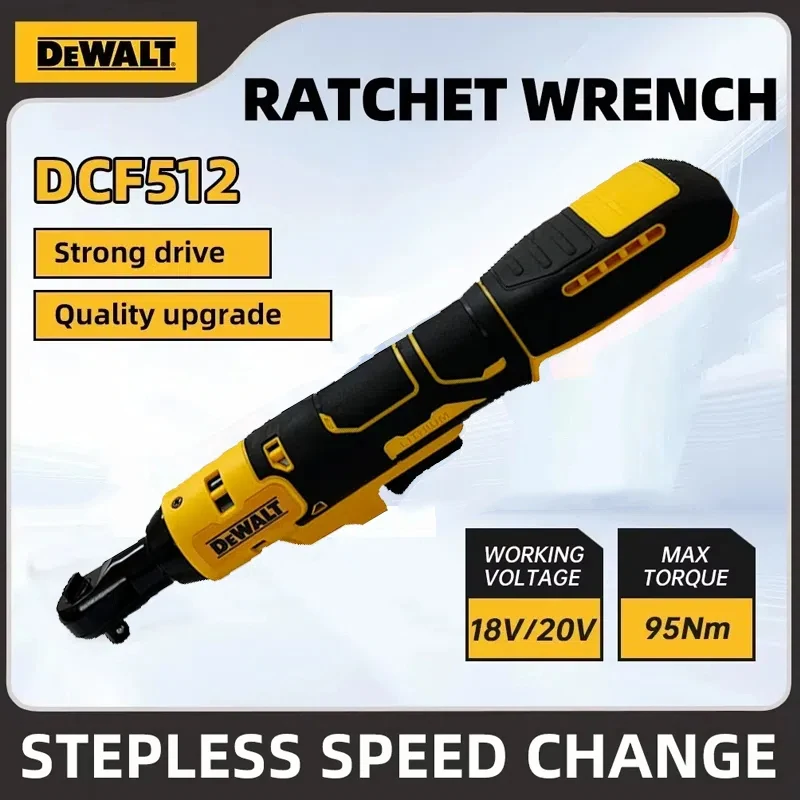 DeWalt DCF512 Brushless Right Angle Wrench | 20V Cordless Driver | 1/2 Inch Variable Speed - Thumbnail 3